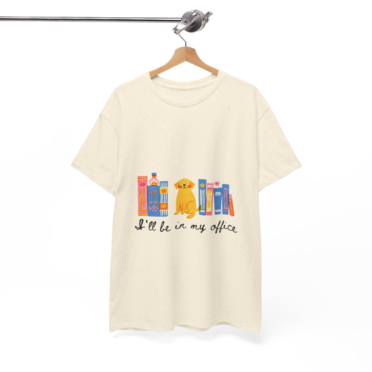 I'll Be In My Office Dogs/ Books |  Unisex T-shirt