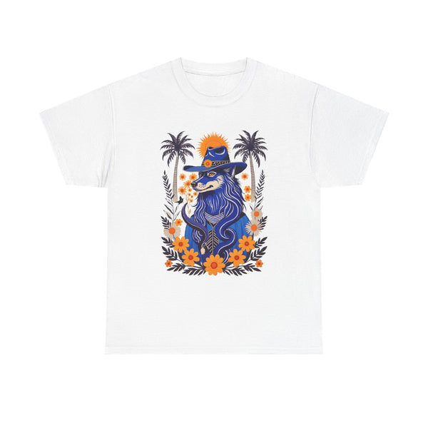 Husky French Vintage Print T-Shirt
