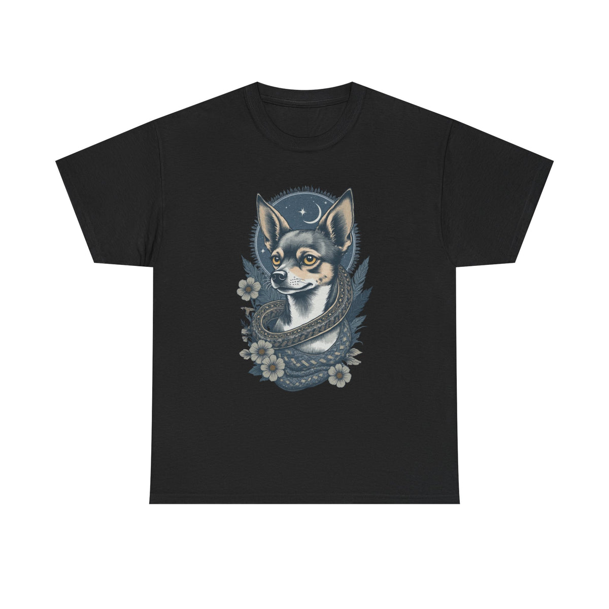 Chihuahua Vintage Style Tattoo Graphic T-Shirt