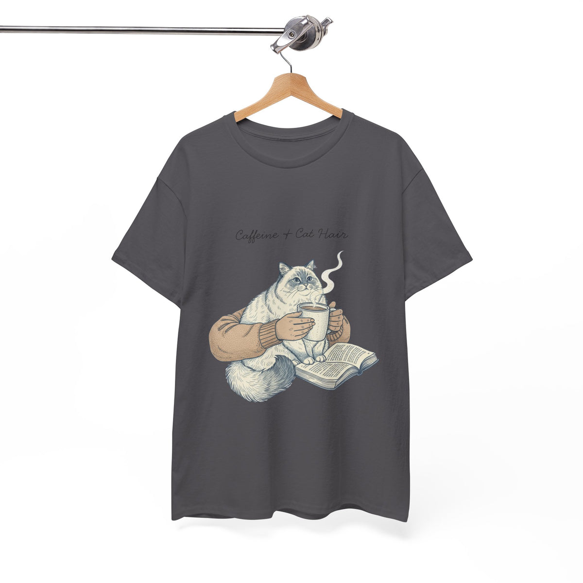 Caffeine And Cat Hair  - Unisex T-shirt