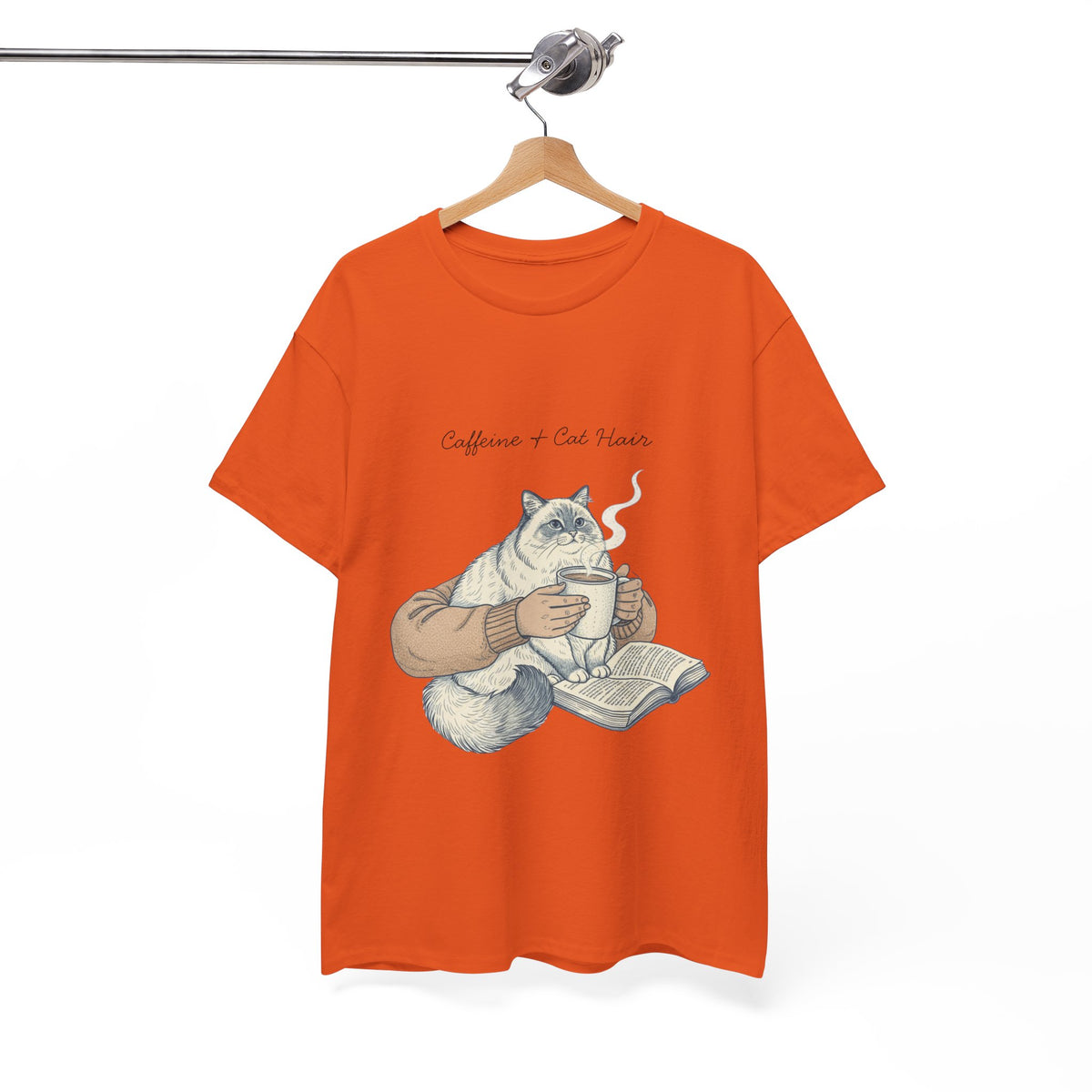 Caffeine And Cat Hair  - Unisex T-shirt