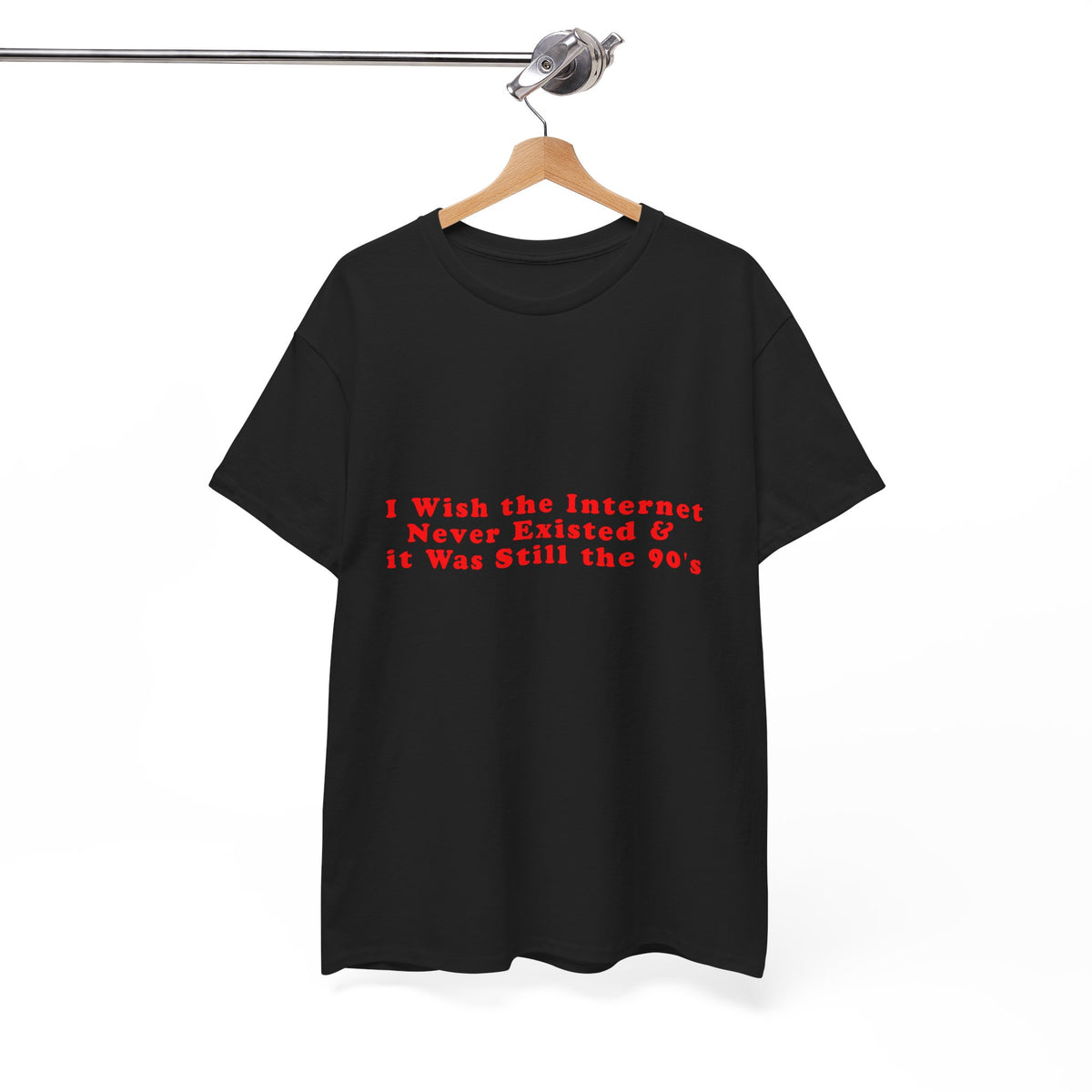 I Wish The Internet Never Existed – Statement T-Shirt by Electrik Land