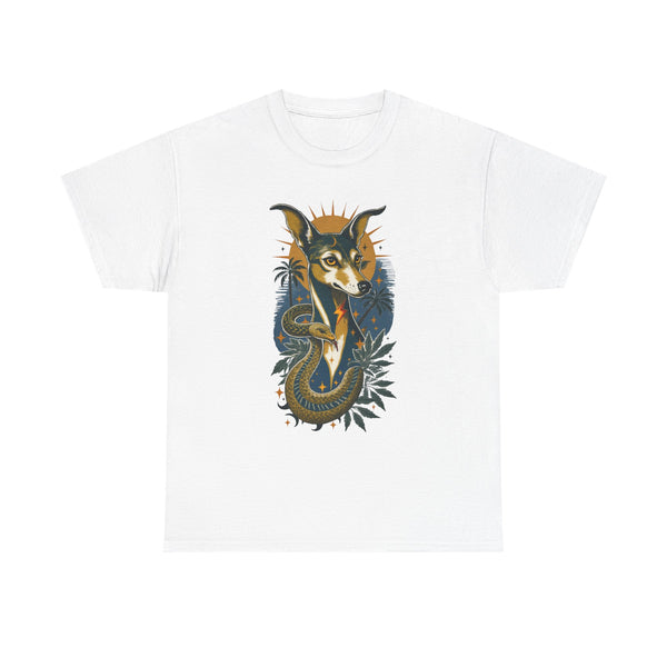 Greyhound Vintage Style Tattoo graphic T-Shirt
