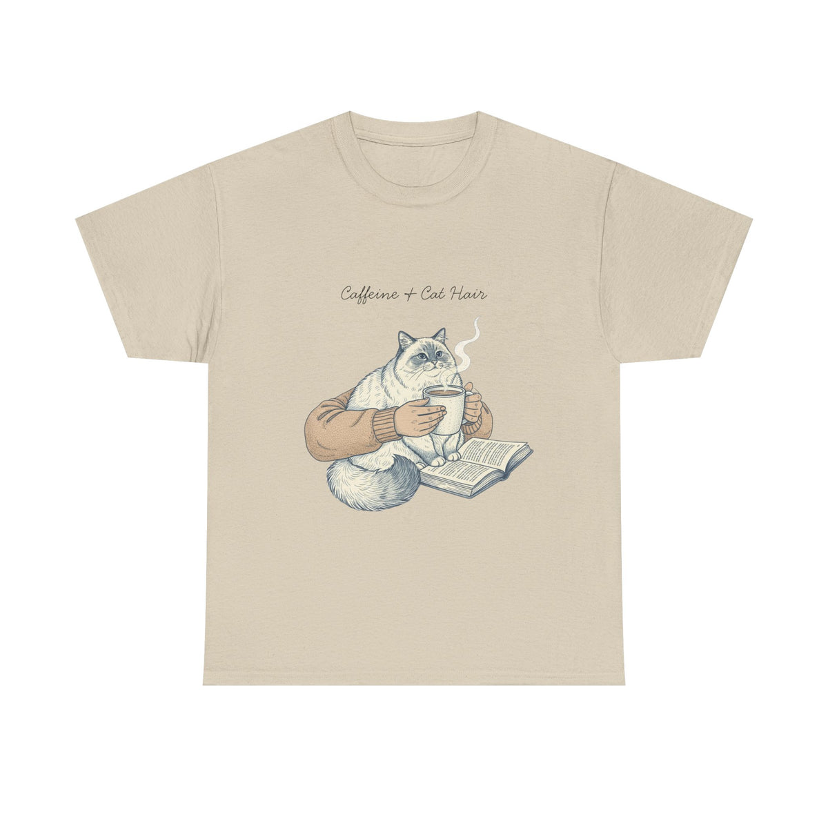 Caffeine And Cat Hair  - Unisex T-shirt