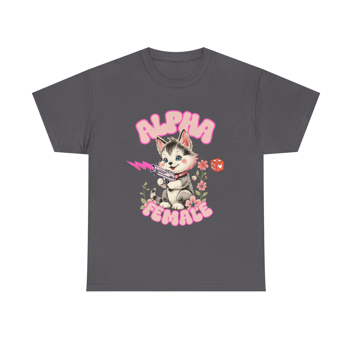 Alpha Female Cat with Ray Gun |  Unisex T-shirt