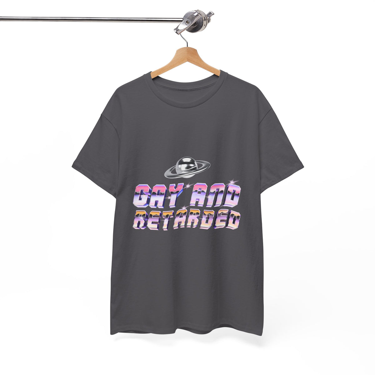 Gay And You Know It Pride UFO T-Shirt by Electrik Land.