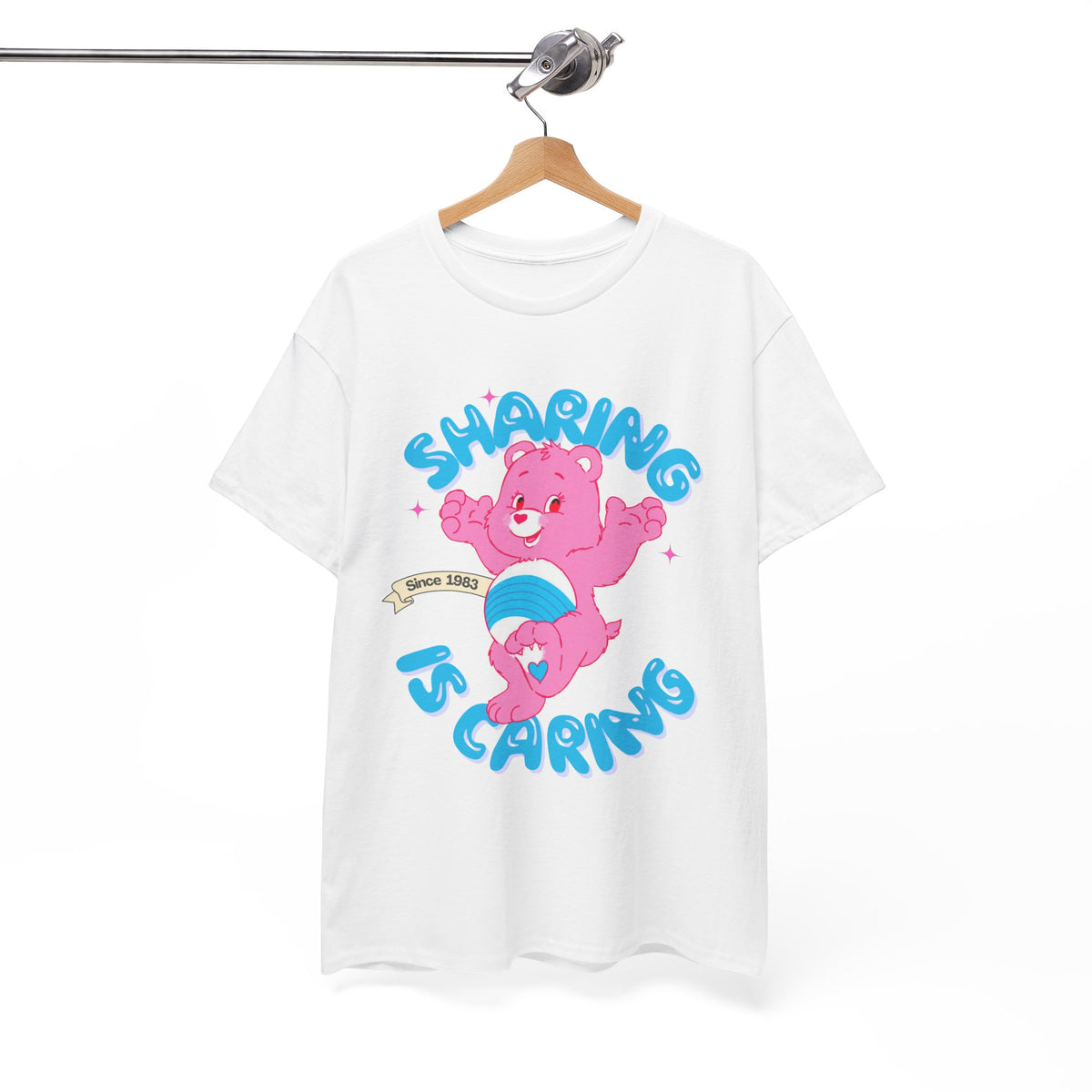 Sharing is Caring Pink/ Blue | Care Bear Unisex T-shirt