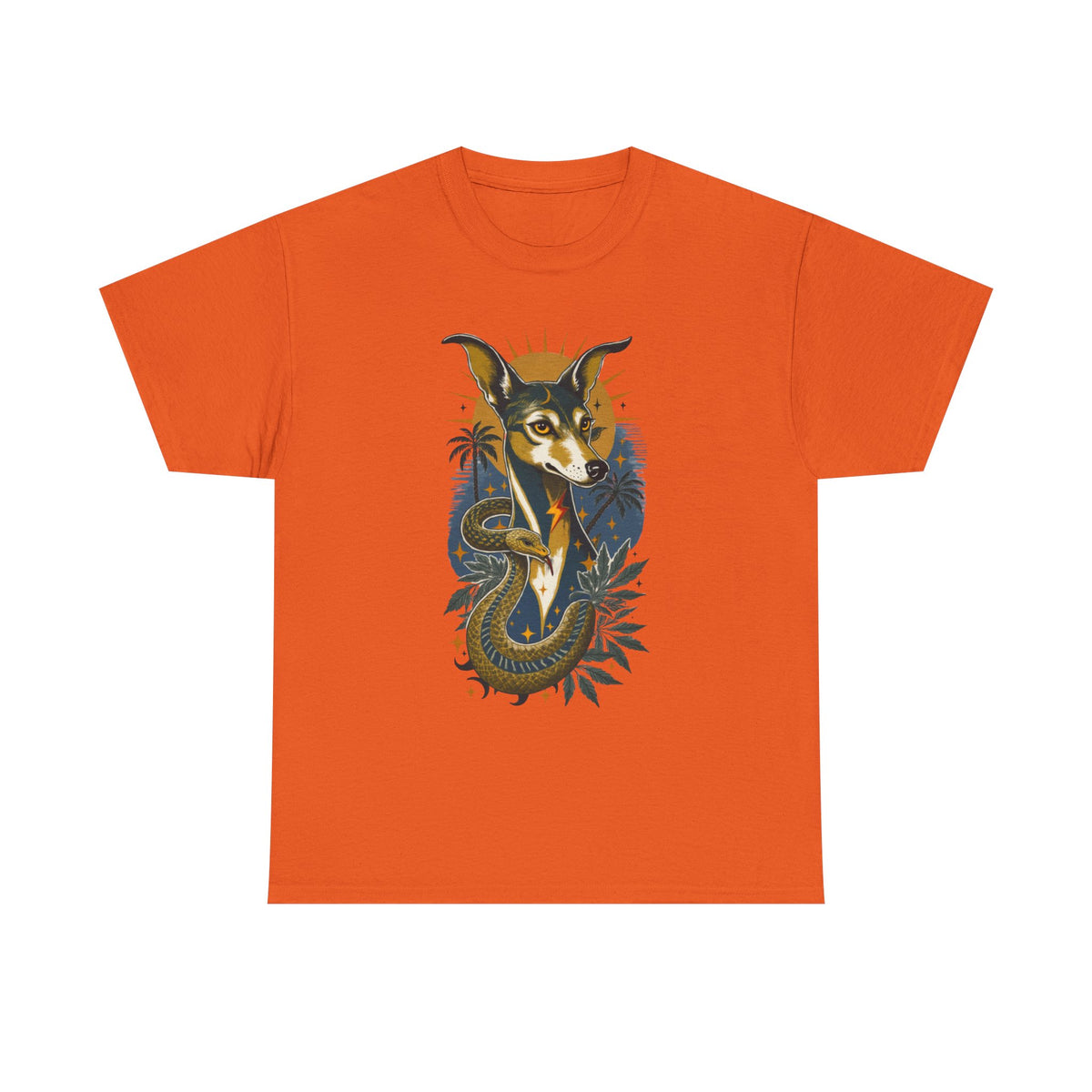 Greyhound Vintage Style Tattoo graphic T-Shirt
