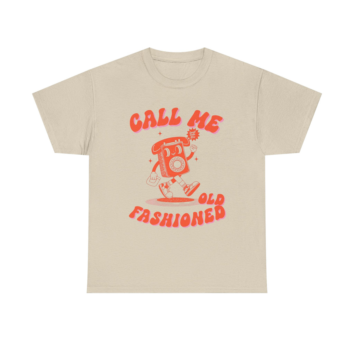Call Me Old Fashioned Telephone |  Unisex T-shirt