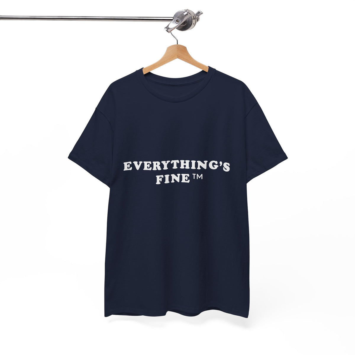Everything’s Fine T-Shirt for High-Functioning Meltdowns by Electrik Land.