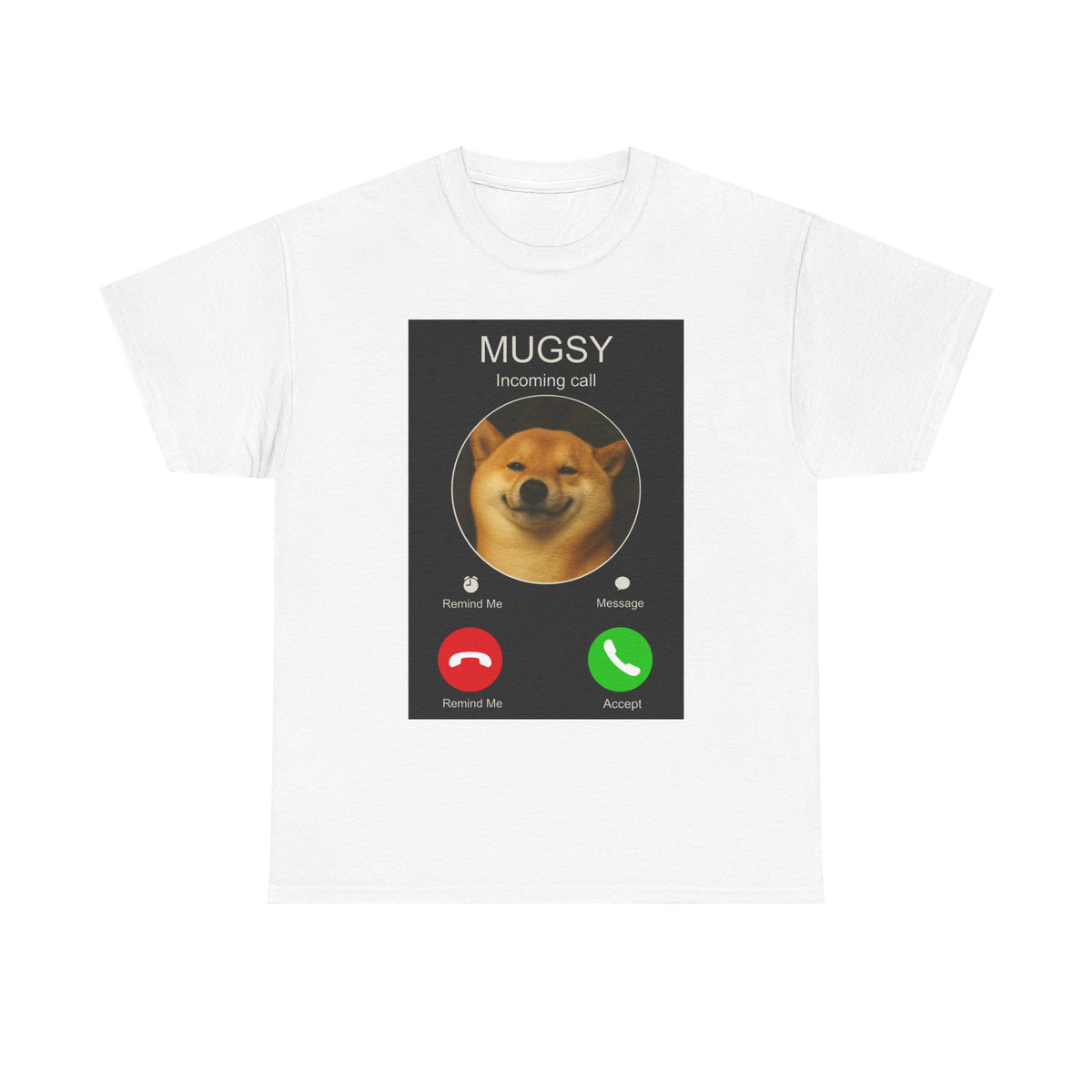 Incoming Call from Your Pet -  Custom Unisex Tee