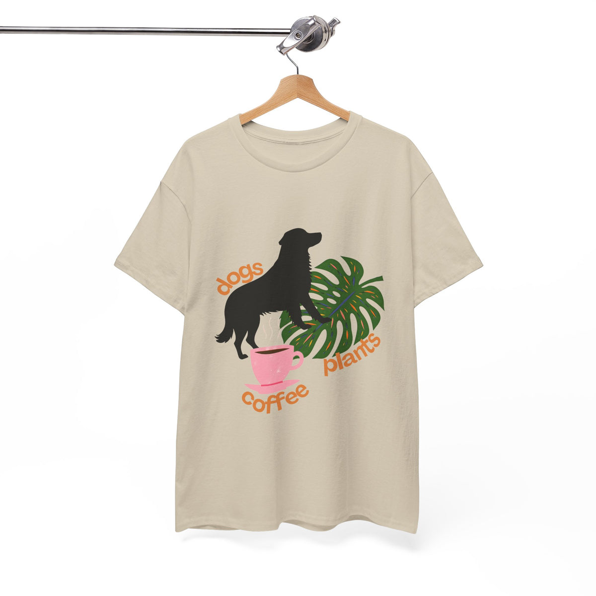 Plants Coffee Dogs  | Unisex T-shirt