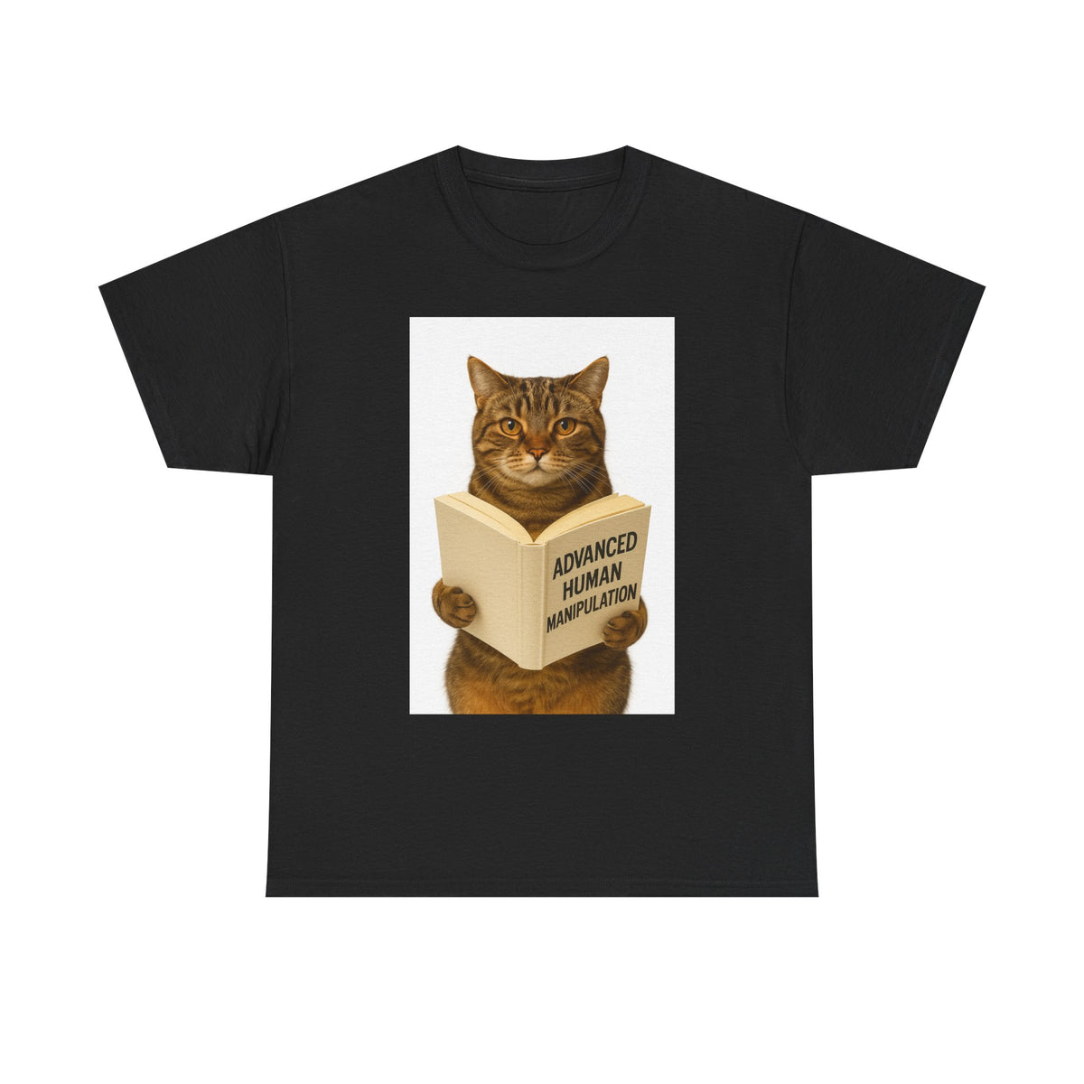 Your Pet Reads a book. Custom T-Shirt.