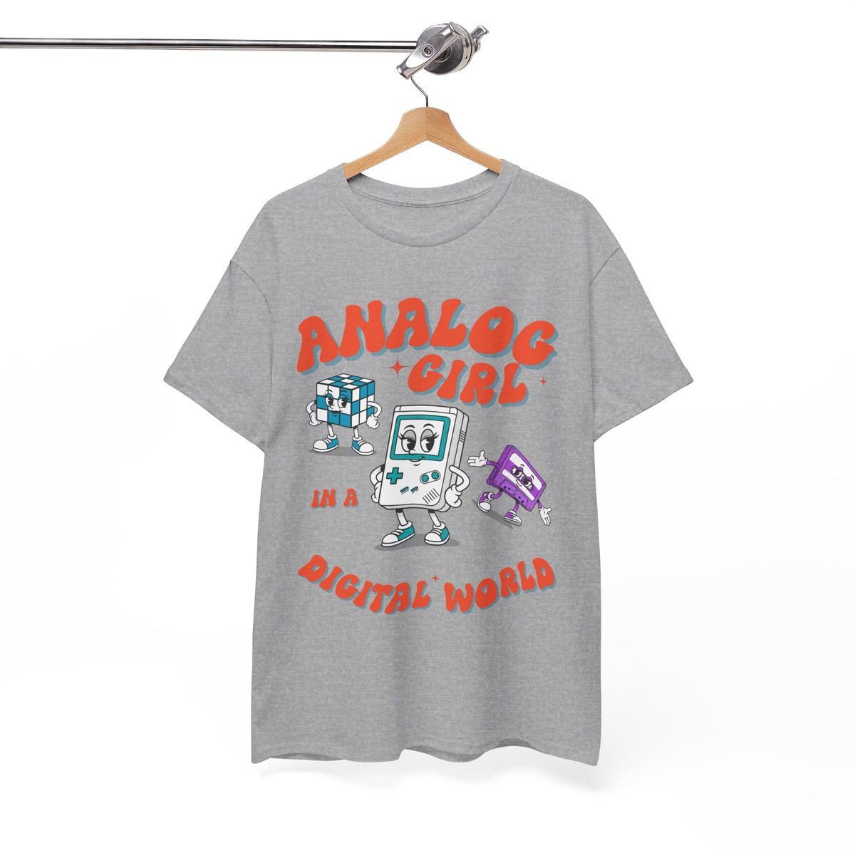 Analog Girl in a Digital World Retro  | Unisex T-shirt