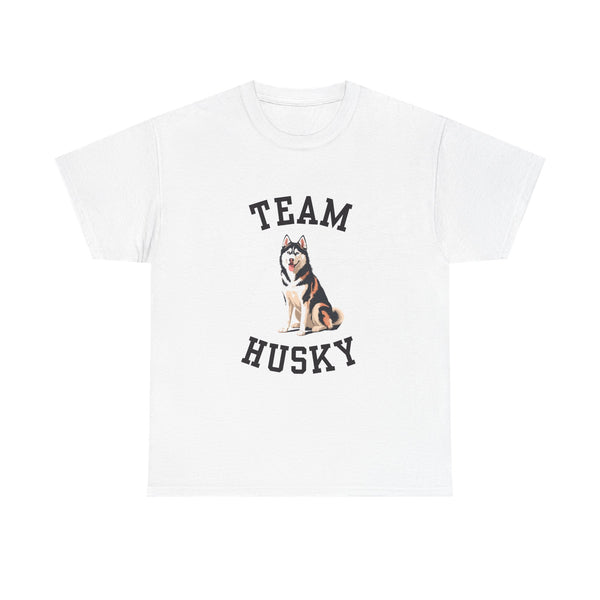 Team Husky Vintage Style Varsity  T-Shirt