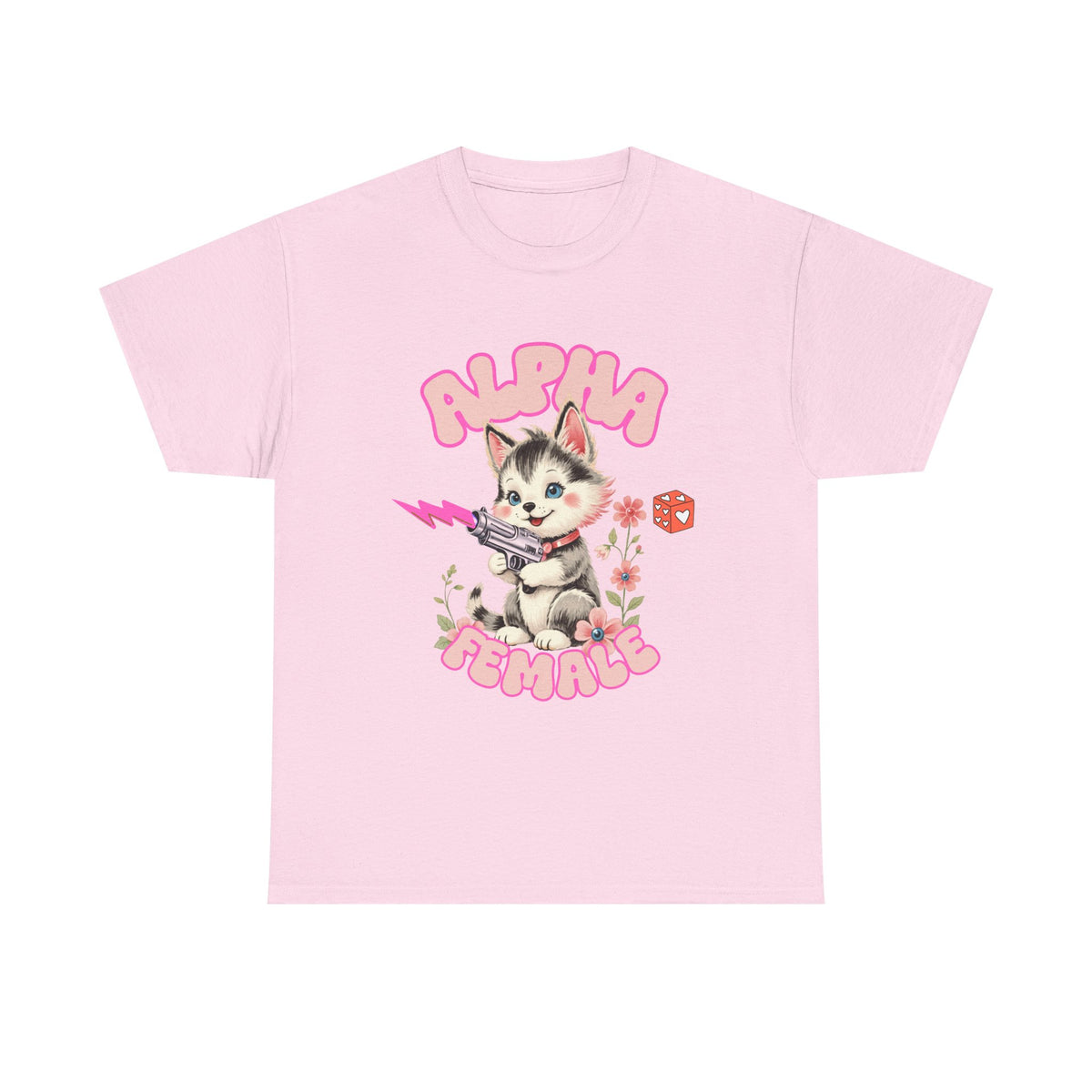 Alpha Female Cat with Ray Gun |  Unisex T-shirt