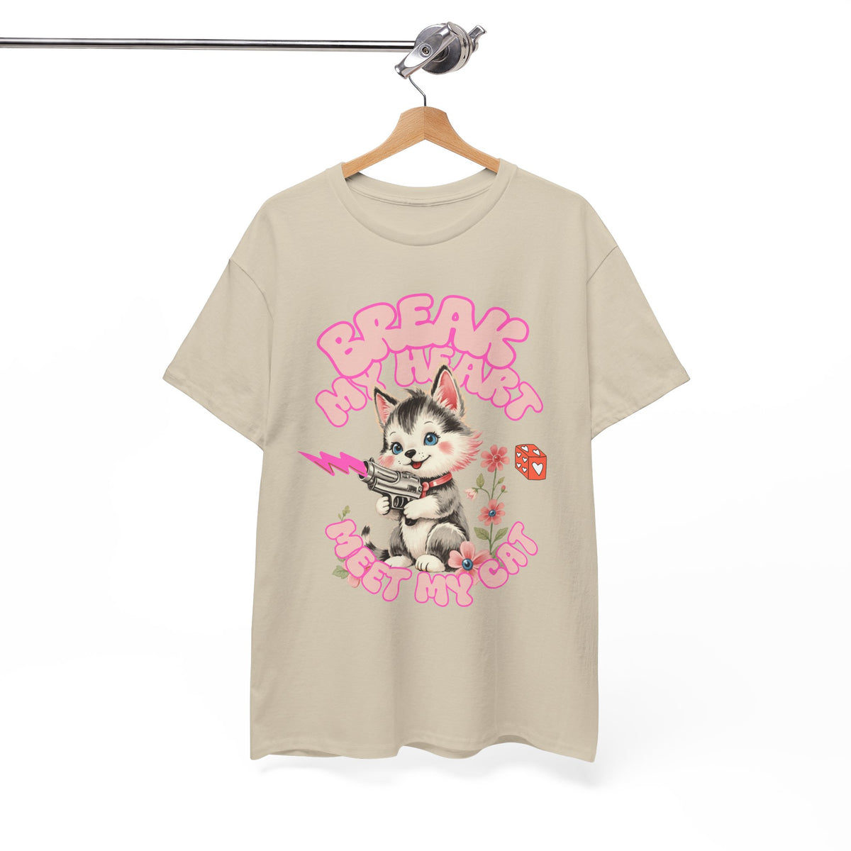 Break My Heart Meet My Cat |  Unisex T-shirt