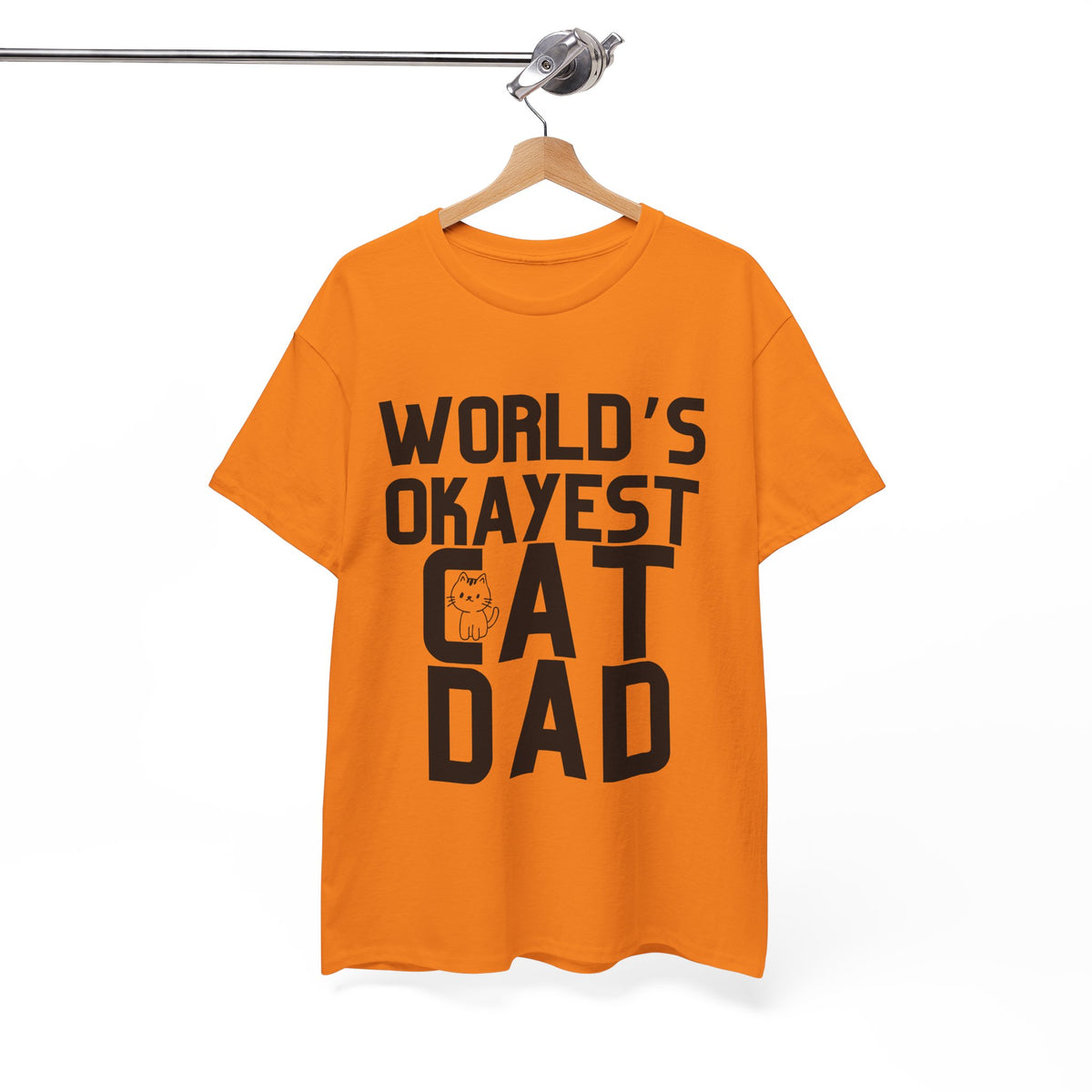 World's Okayest Cat Dad - Unisex T-shirt