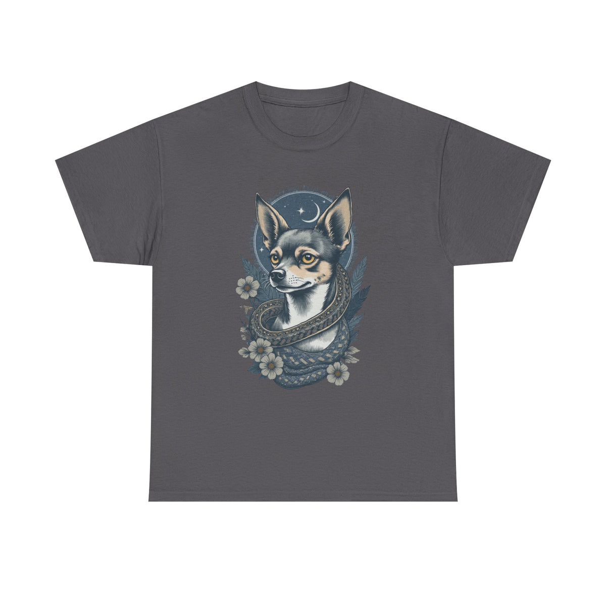 Chihuahua Vintage Style Tattoo Graphic T-Shirt