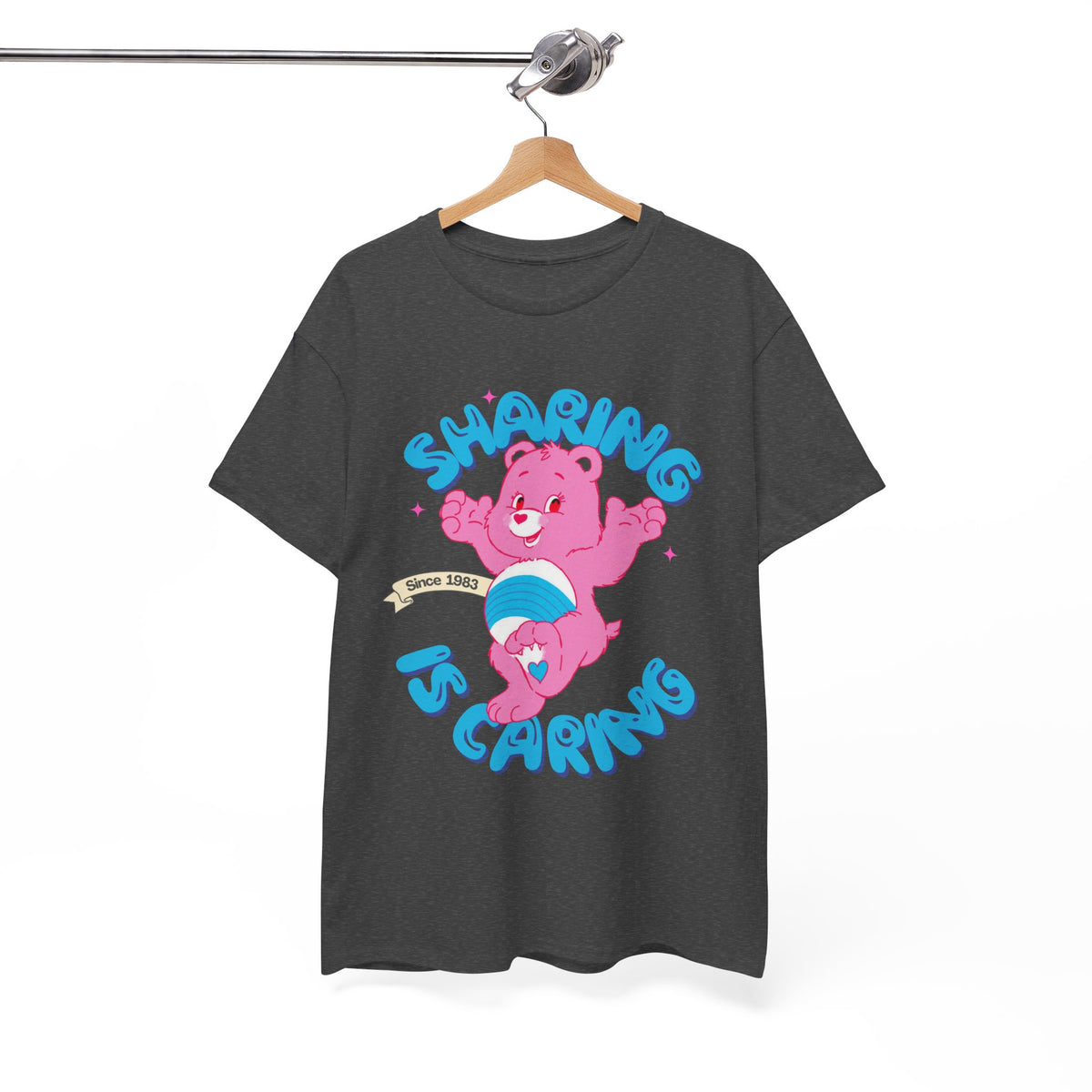 Sharing is Caring Pink/ Blue | Care Bear Unisex T-shirt