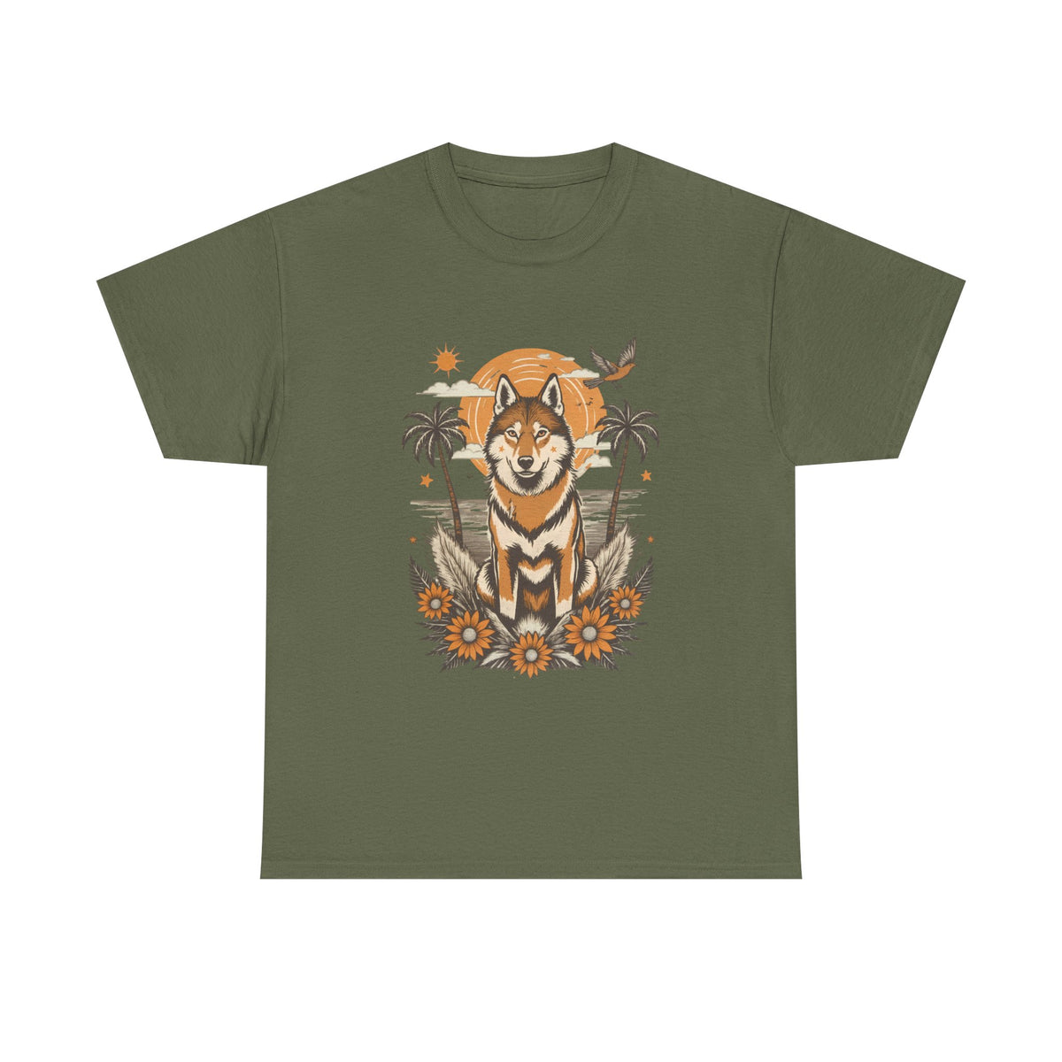 Husky Retro Surf T-Shirt