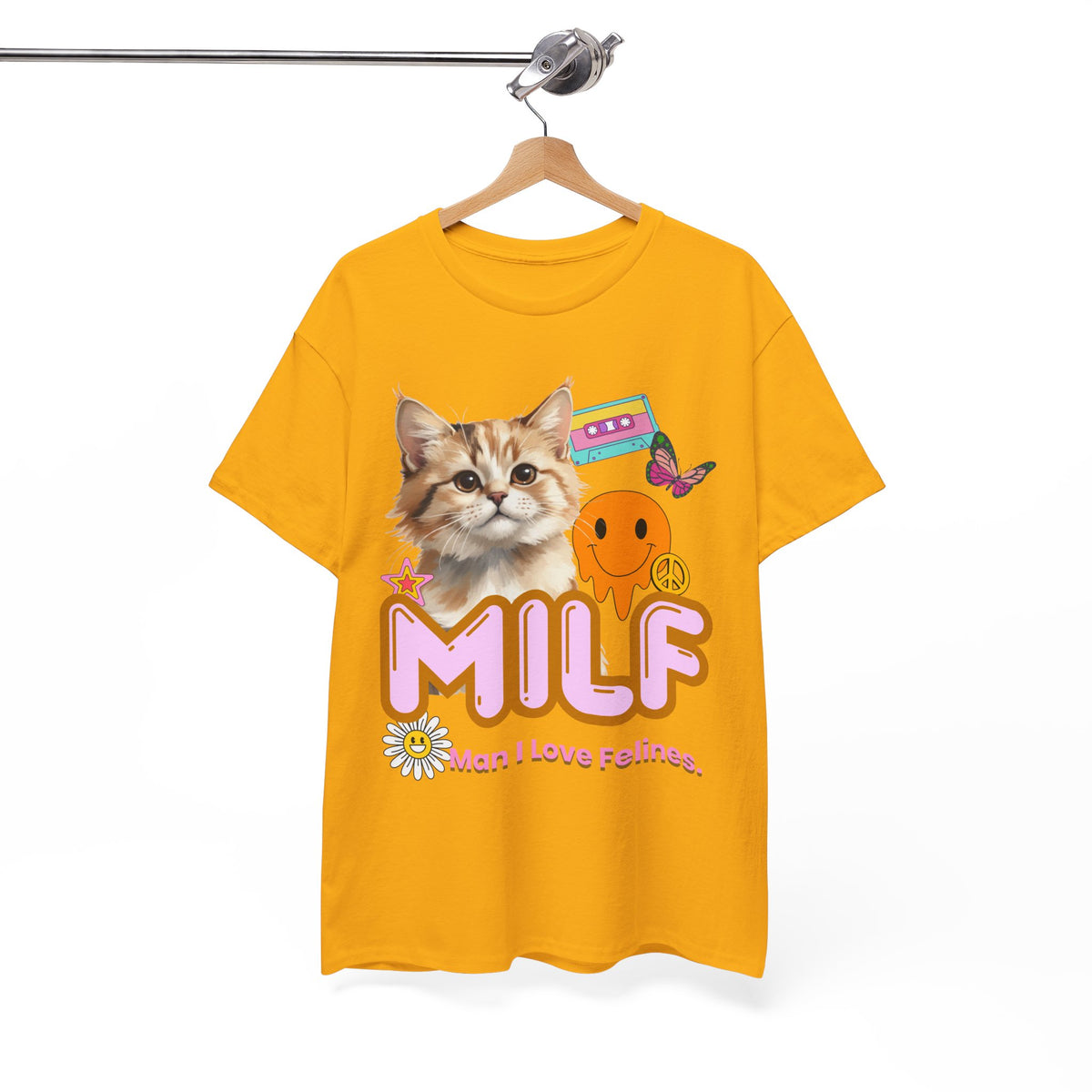 Copy of MILF Man I Love Felines - Unisex T-shirt