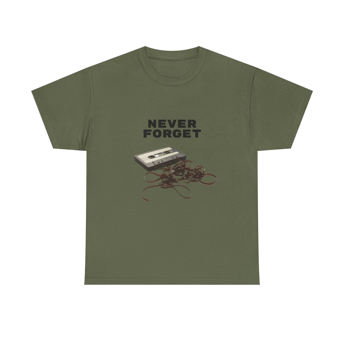 Never Forget Cassette Tape  - Unisex T-shirt