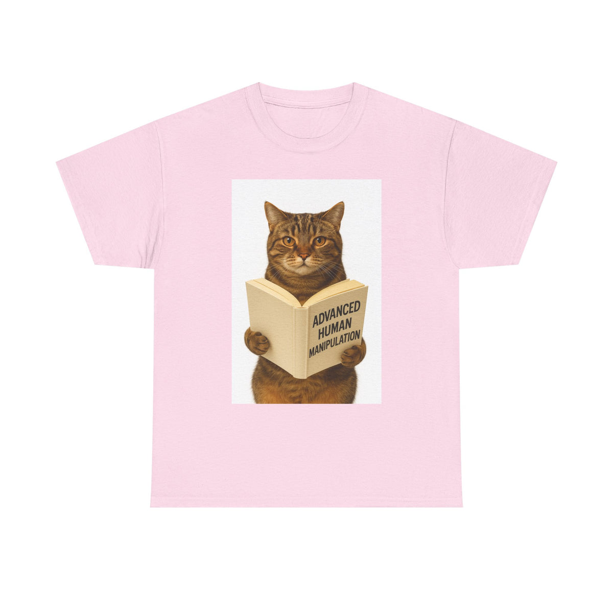 Your Pet Reads a book. Custom T-Shirt.