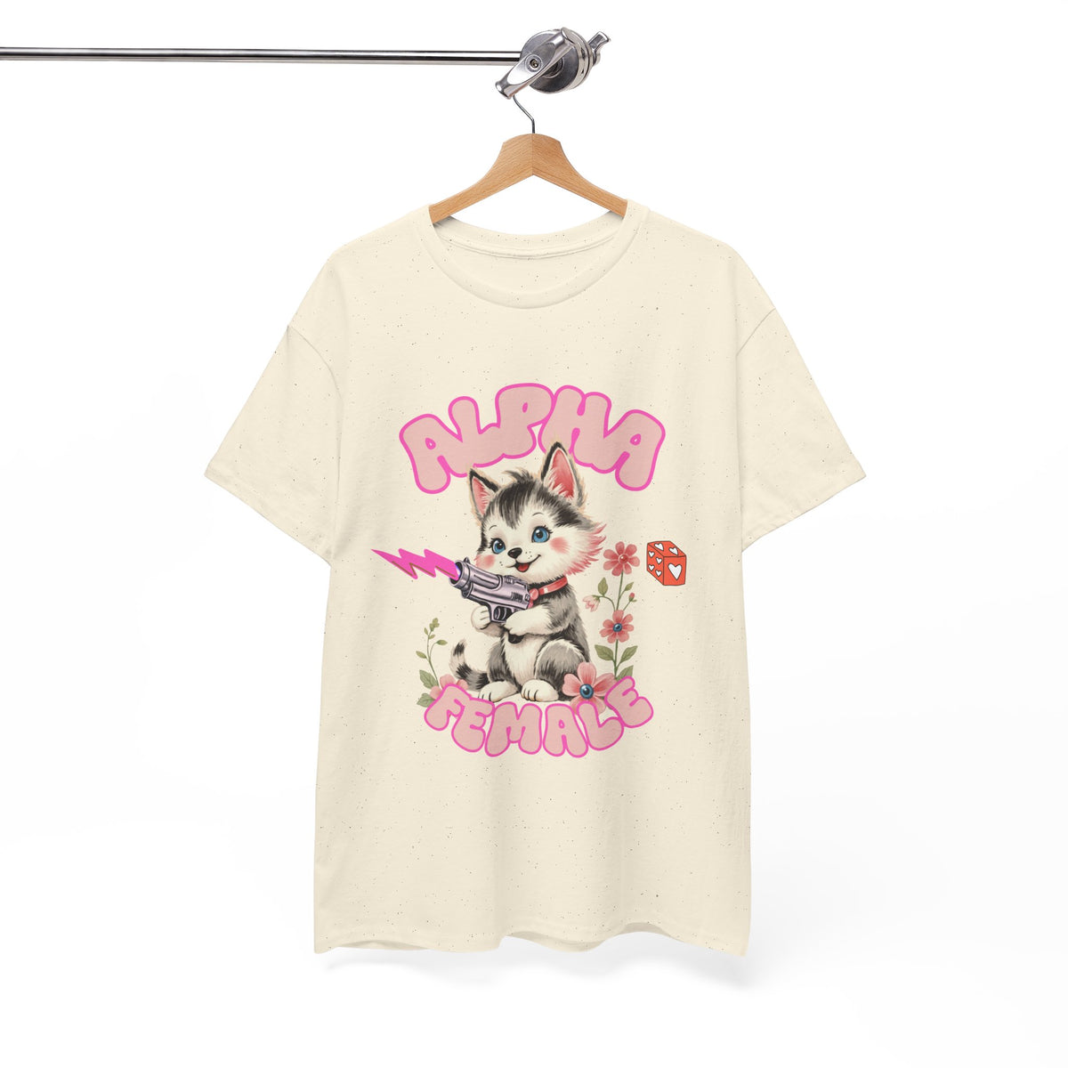 Alpha Female Cat with Ray Gun |  Unisex T-shirt