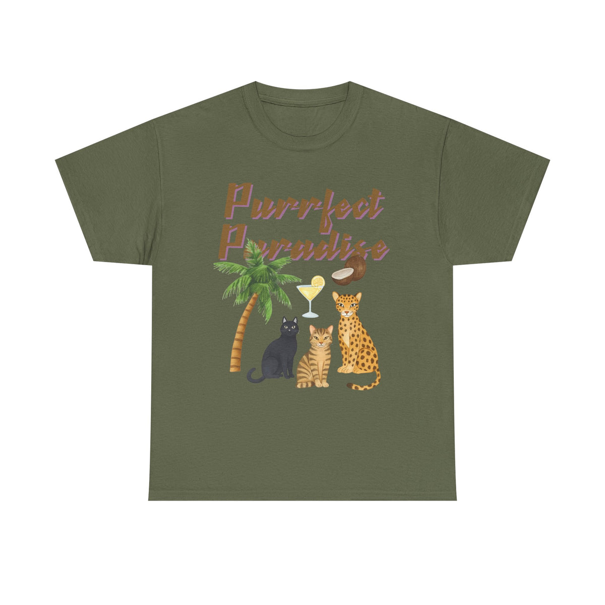 Purrfect Paradise | Unisex T-shirt