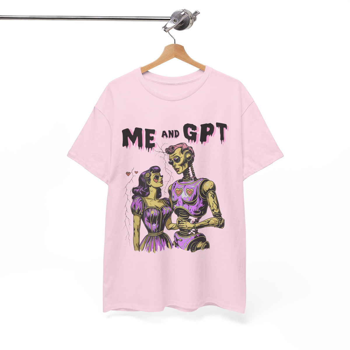Me & Chat GPT –  AI Lover T-Shirt