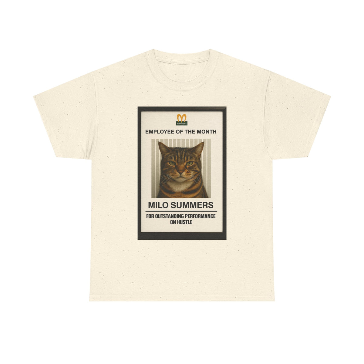 Employee of the Month – Custom Pet Print Unisex Tee