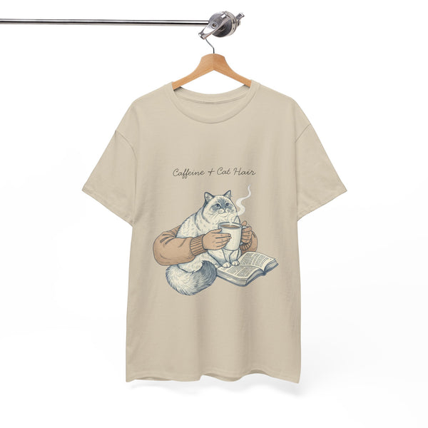 Caffeine And Cat Hair  - Unisex T-shirt