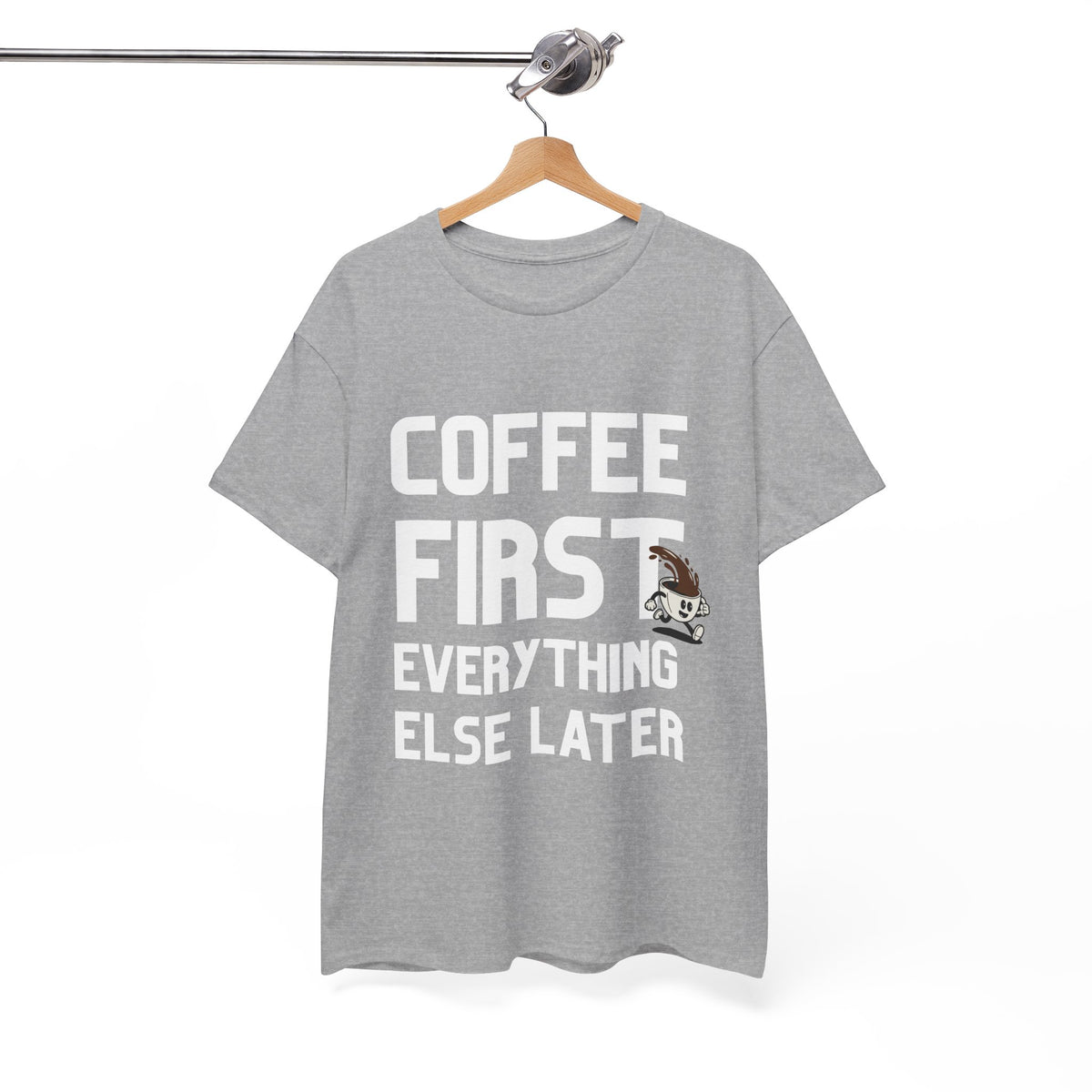 Coffee First  - Unisex T-shirt