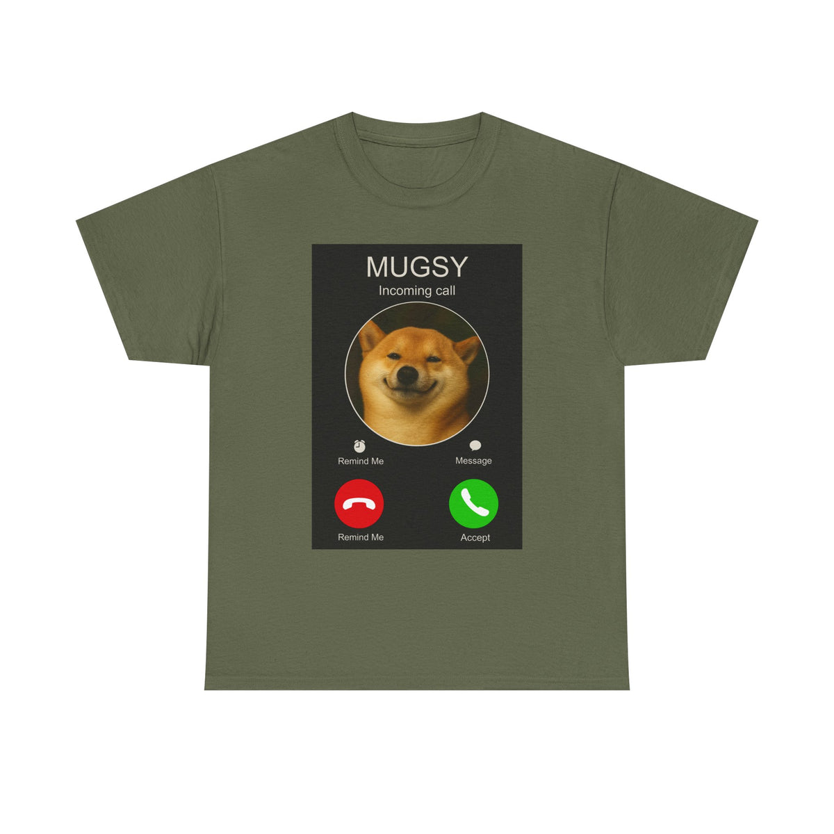 Incoming Call from Your Pet -  Custom Unisex Tee