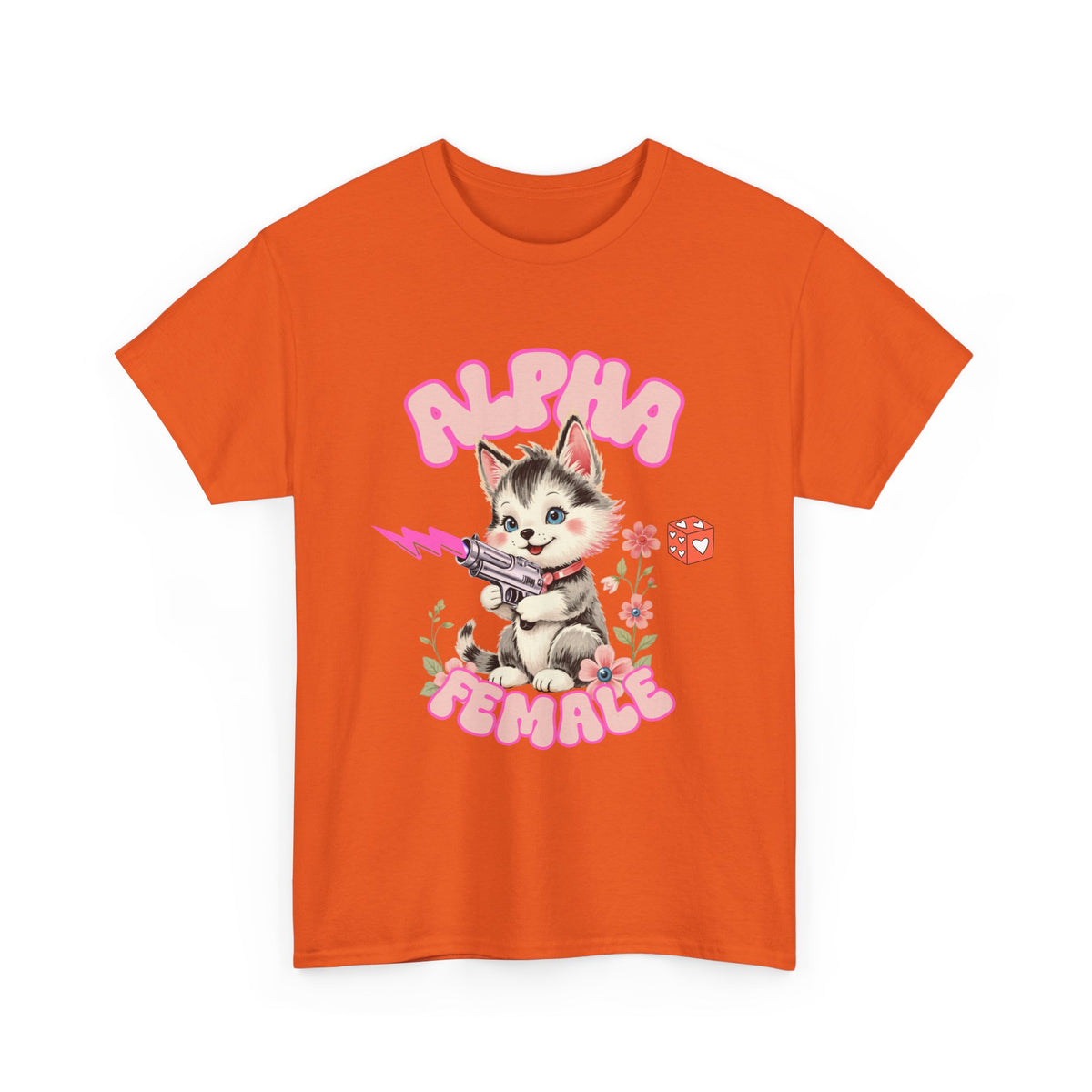 Alpha Female Cat with Ray Gun |  Unisex T-shirt