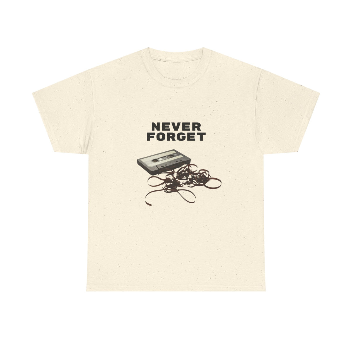 Never Forget Cassette Tape  - Unisex T-shirt