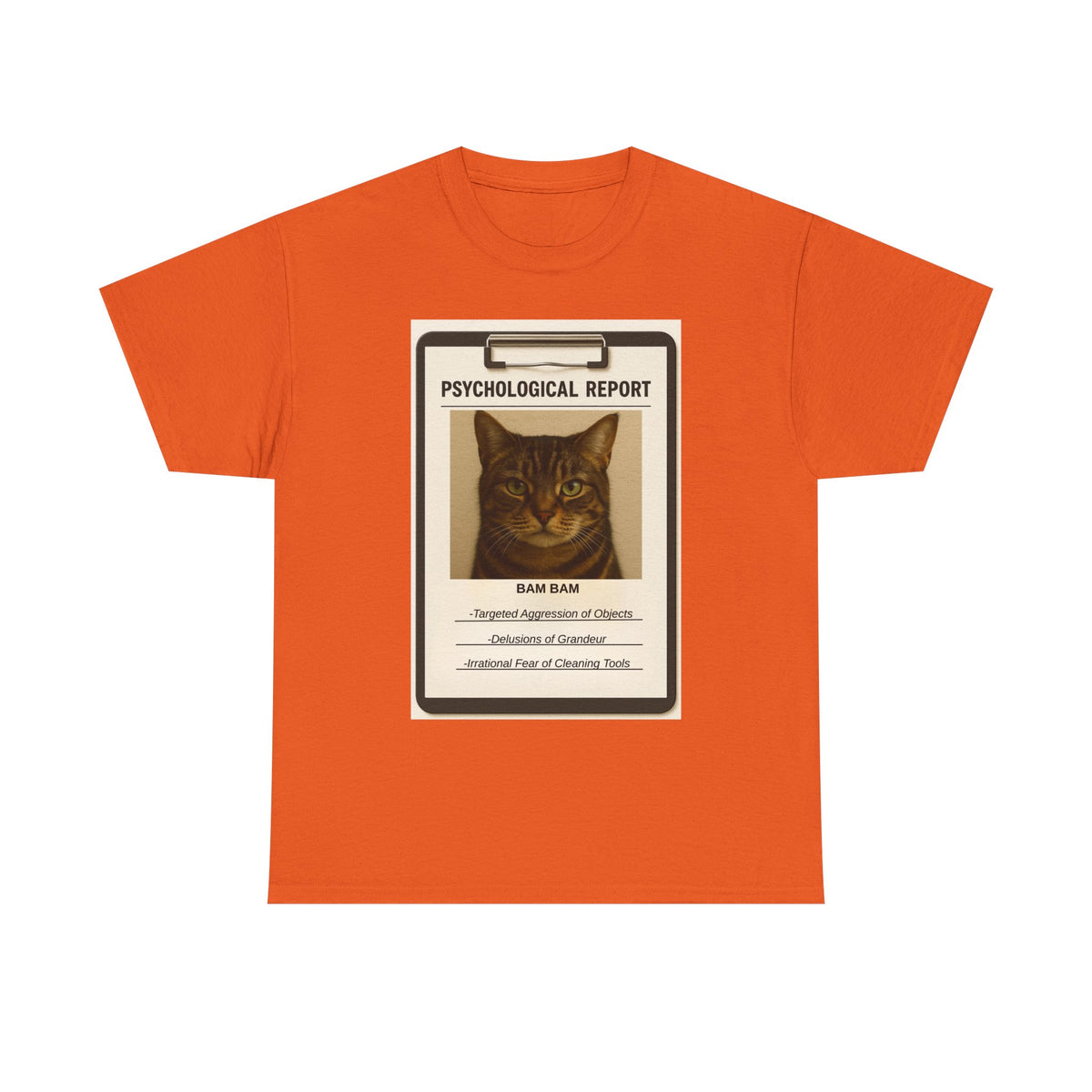 Psychological Report for your Pet - Custom Unisex Tee