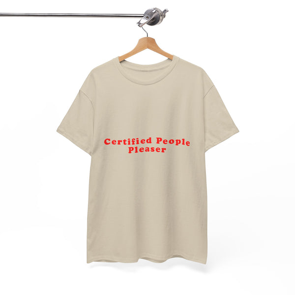 Certified People Pleaser – Statement T-Shirt by Electrik Land