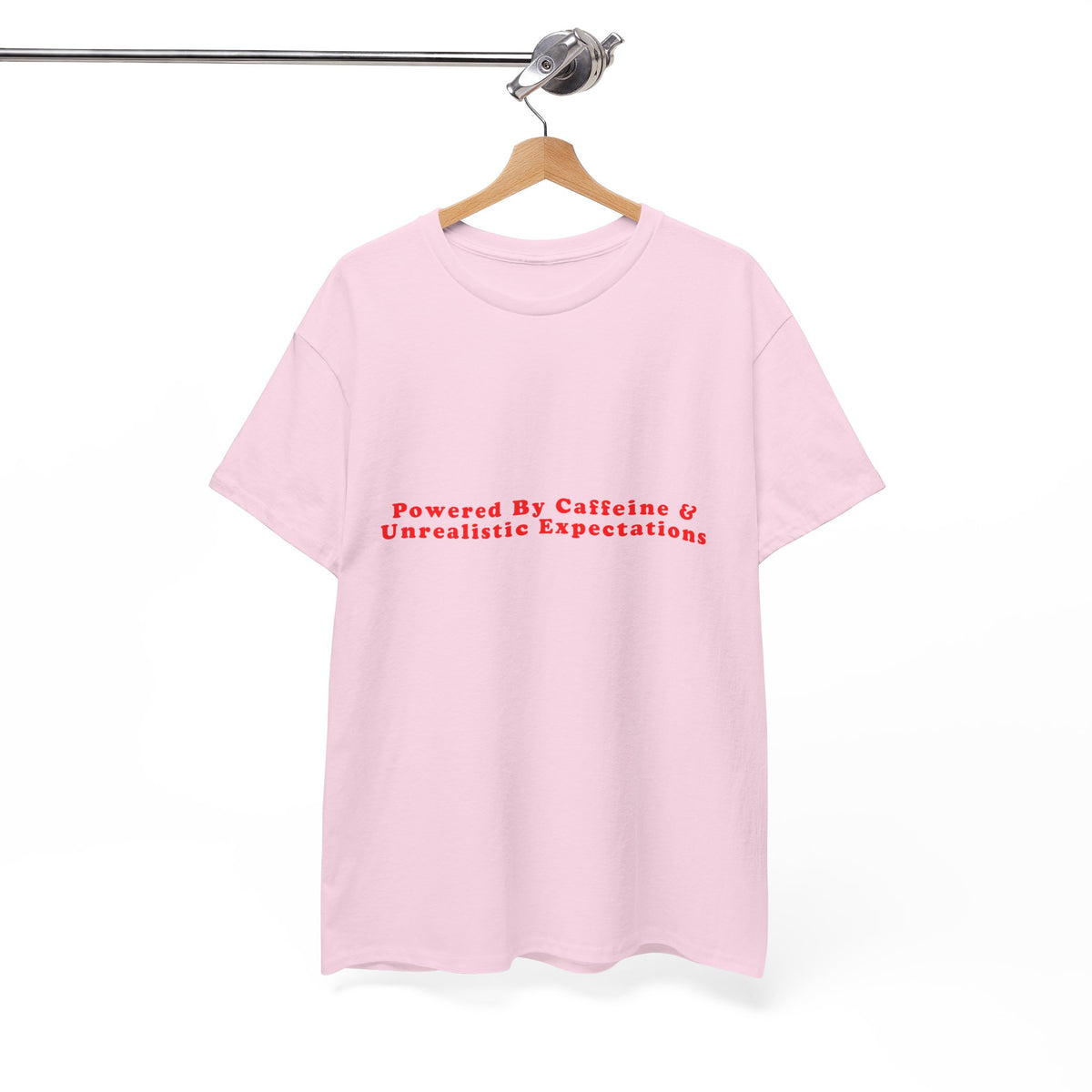 Powered By Caffeine And Unrealistic Expectations – Statement T-Shirt by Electrik Land