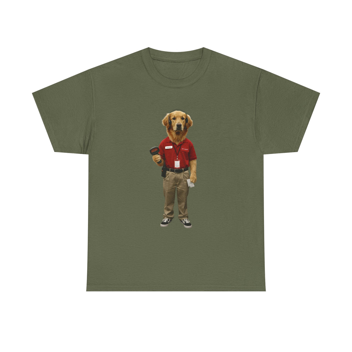 Retail Worker Dog - Pets With Day Jobs Unisex T-Shirt