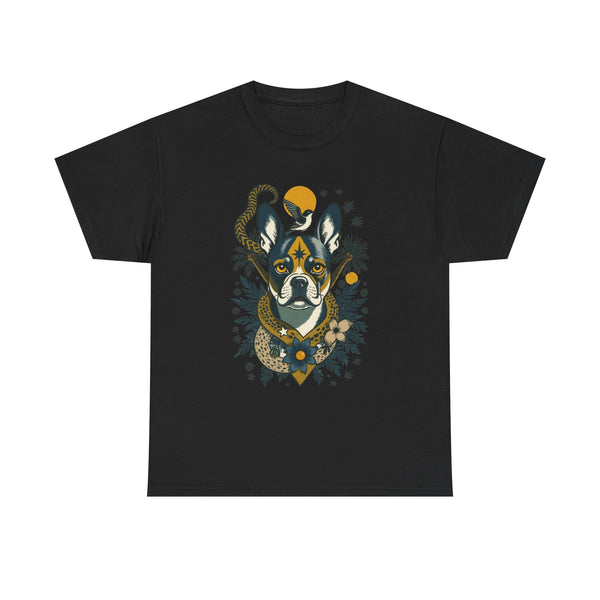 French Bulldog Vintage Style Tattoo Graphic T-Shirt