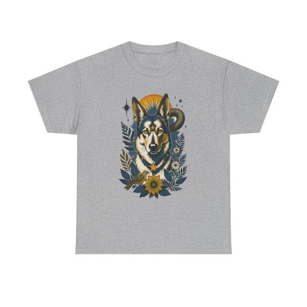 German Shepard 1 Vintage Style Tattoo Graphic T-Shirt