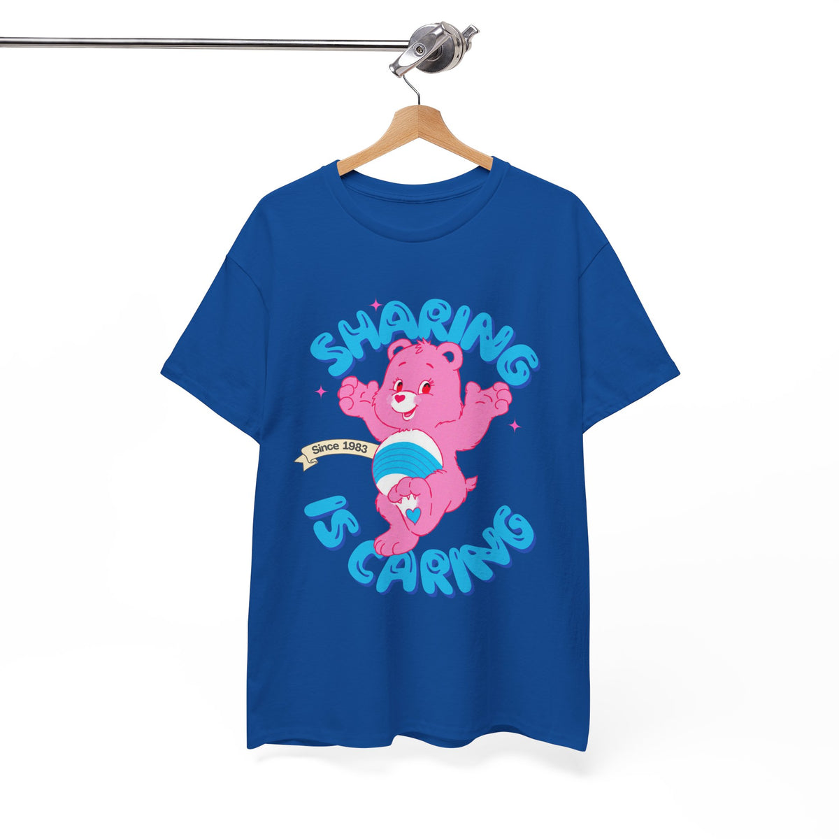 Sharing is Caring Pink/ Blue | Care Bear Unisex T-shirt