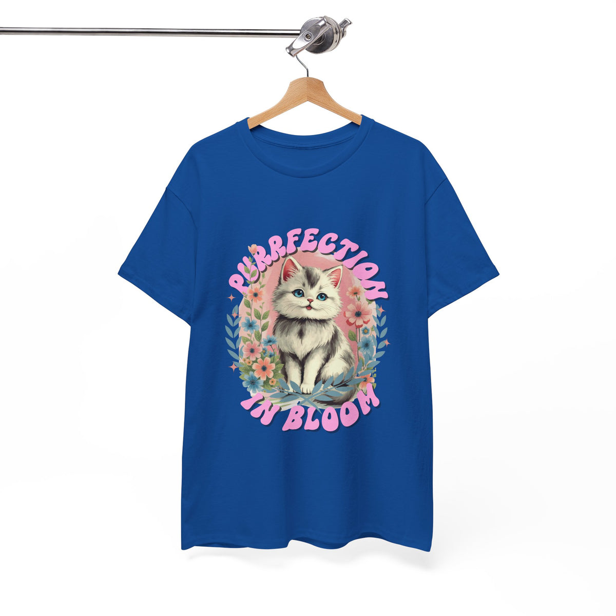 Purrfection In Bloom Cat |  Unisex T-shirt