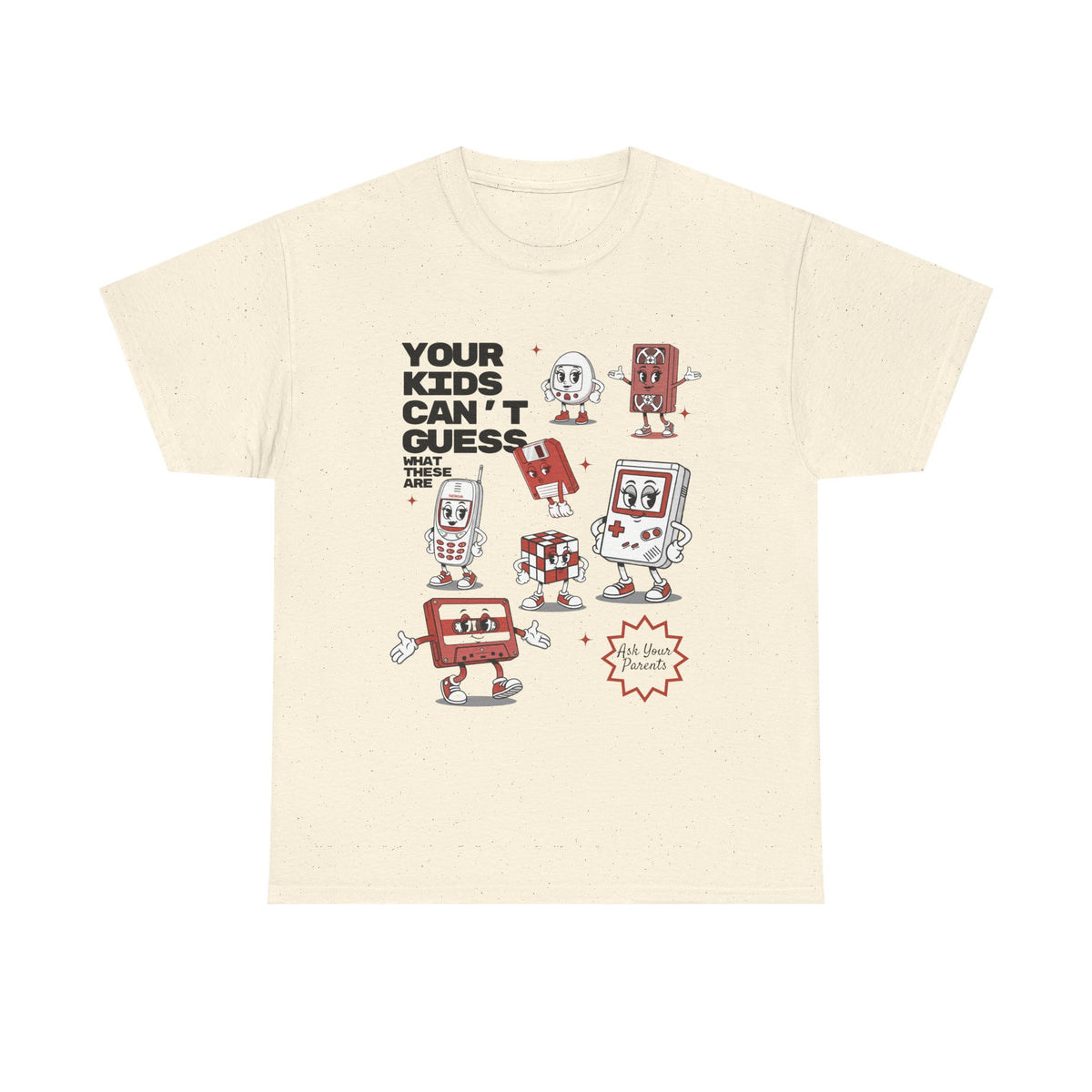 Your Kids Can't Guess Retro Objects  | Unisex T-shirt