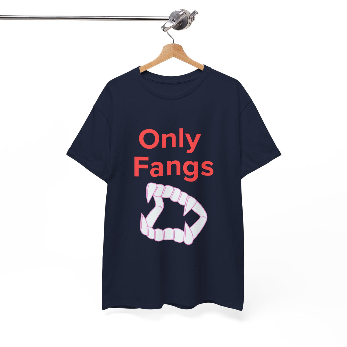 Only Fangs Vampire Teeth - Unisex T-shirt