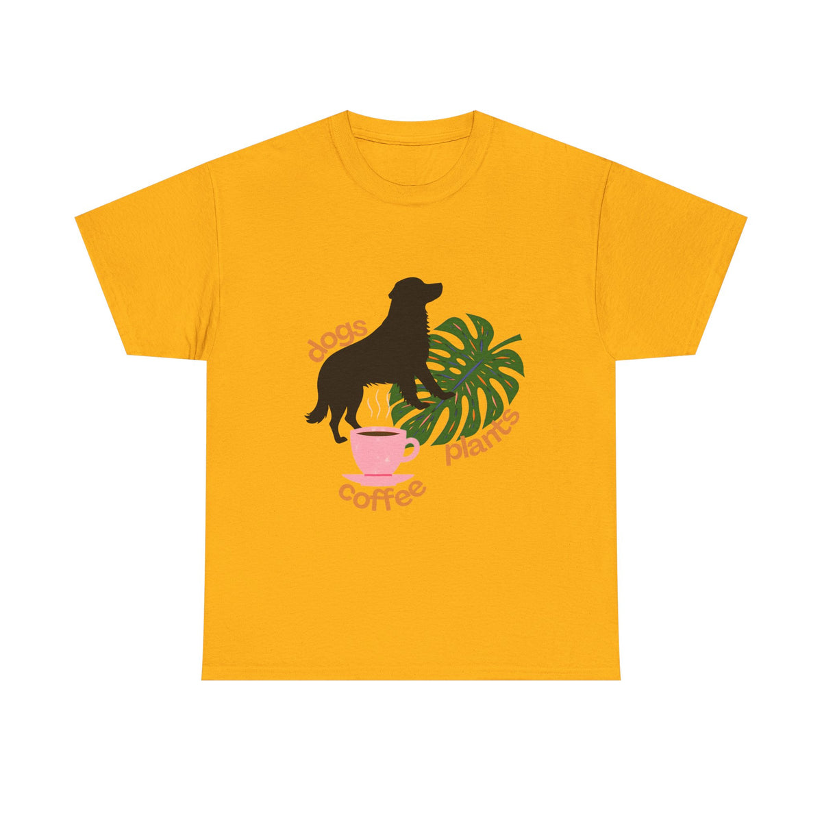 Plants Coffee Dogs  | Unisex T-shirt