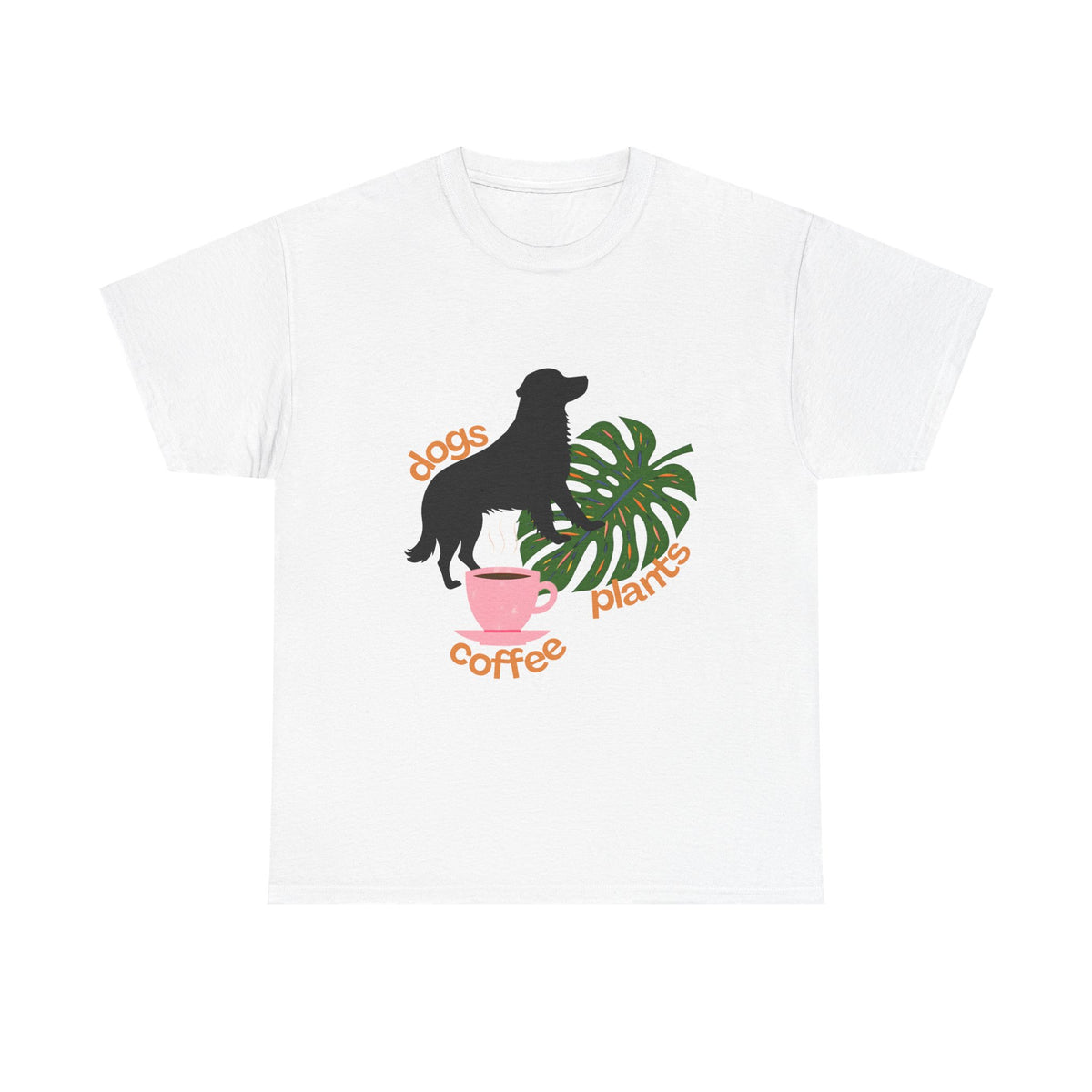 Plants Coffee Dogs  | Unisex T-shirt