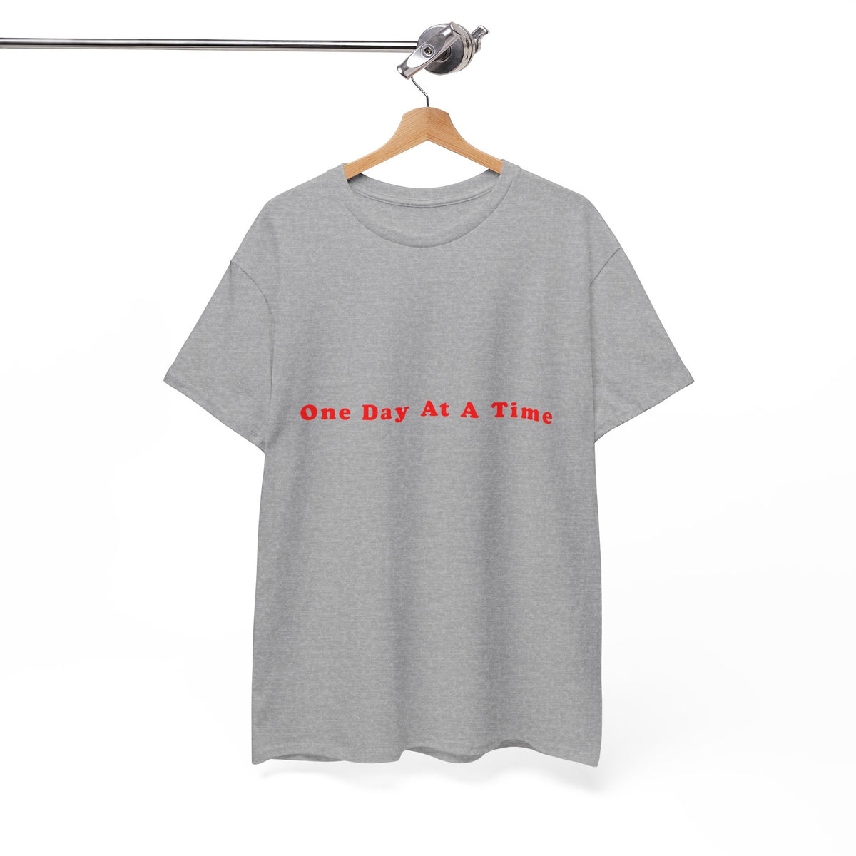 One Day At A Time – Statement T-Shirt by Electrik Land